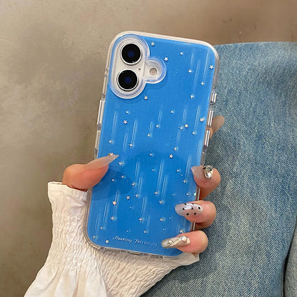 Fashion Meteor Shower Shining Glitter Shockproof Bumper Phone Case