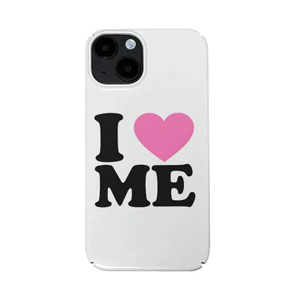 INS Simple Words I Love Myself Phone Case