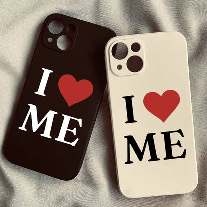 Ins American Classic Style Letter Phone Case