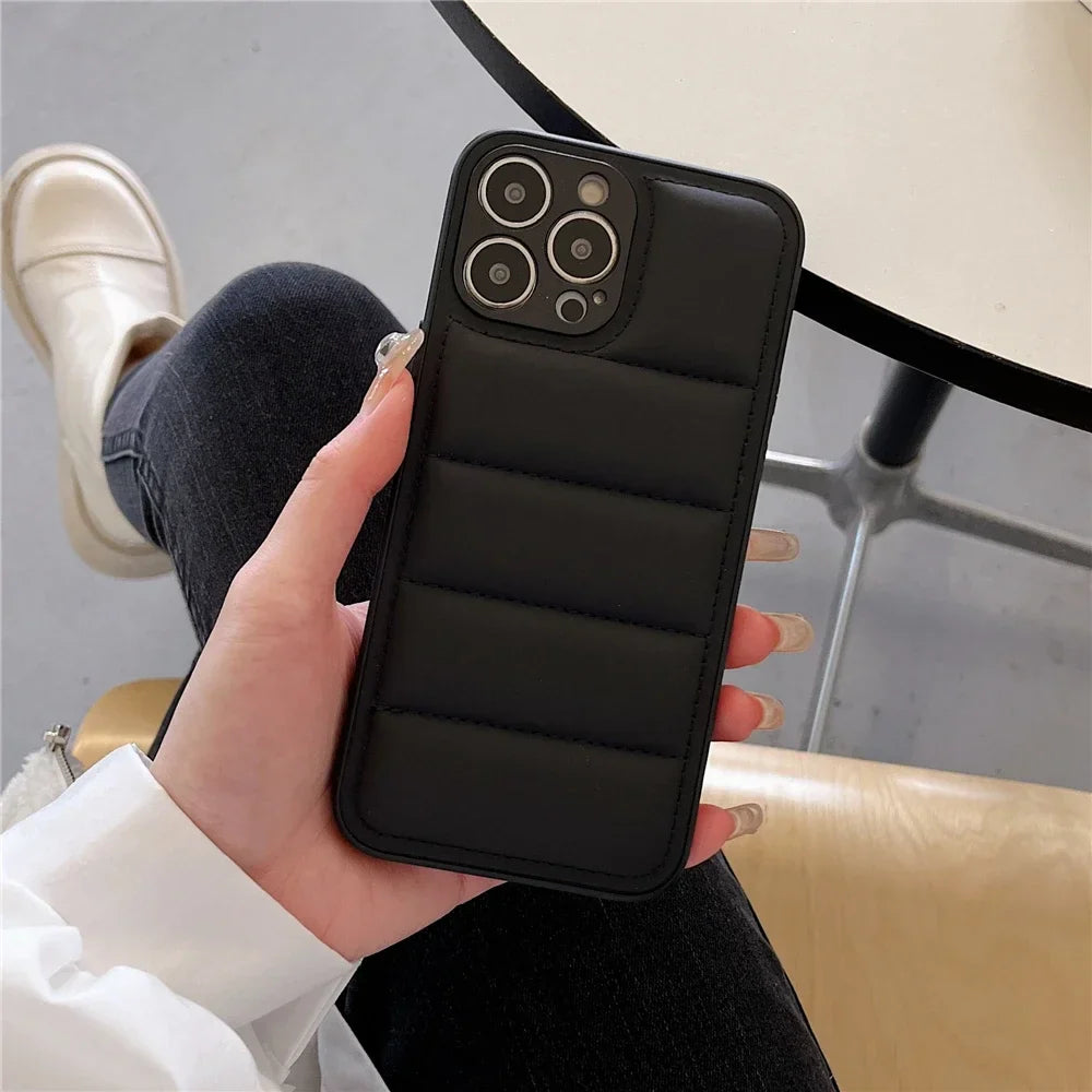 Puffer Down Jacket iPhone Case