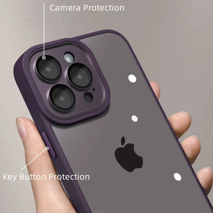 Luxury Metal Camera Protection Phone Case