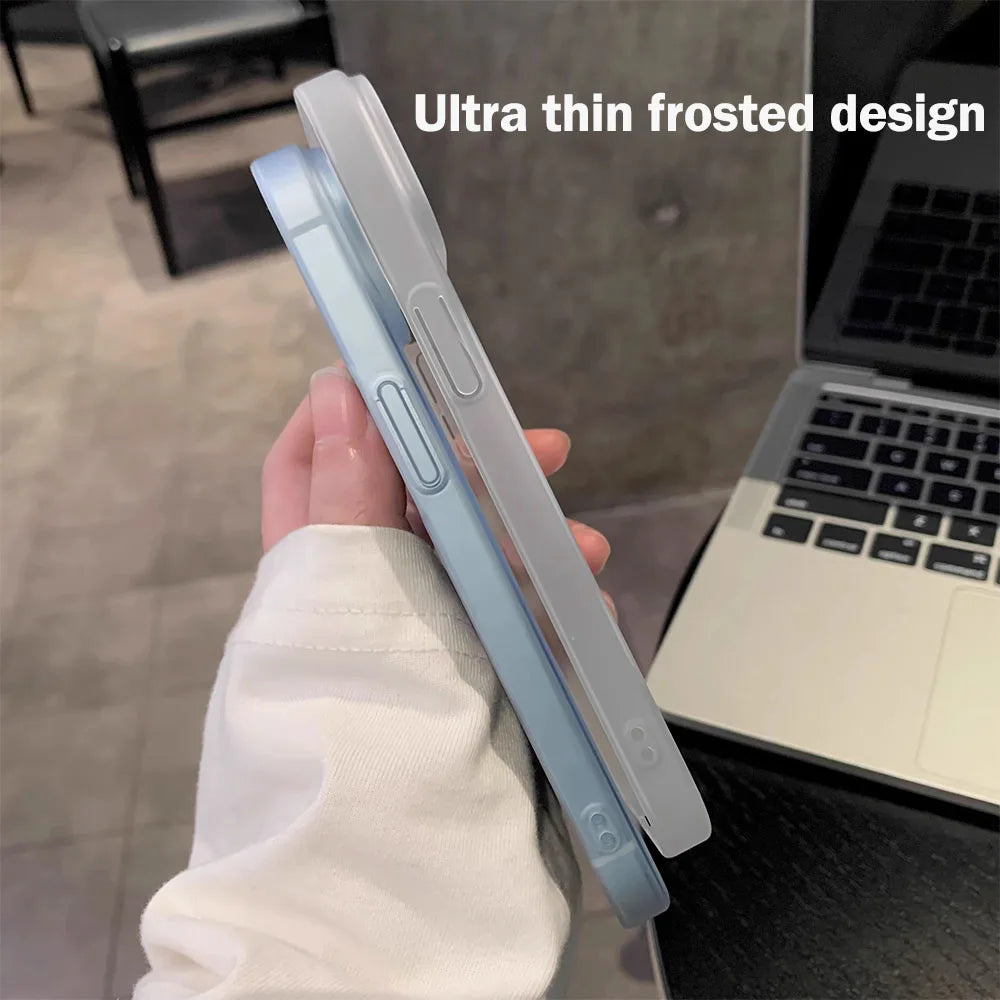 Luxury Phone Case Magsafe Magnetic Wireless Charging Animation Shockproof Bumper