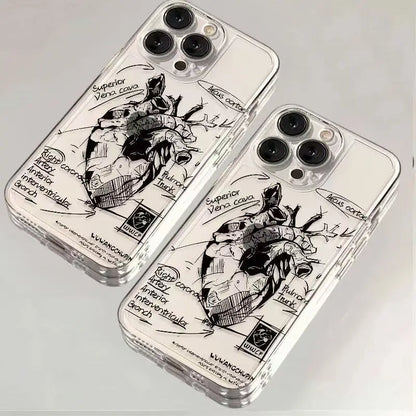 Creative Cardiovascular model Heart Medical Phone Case