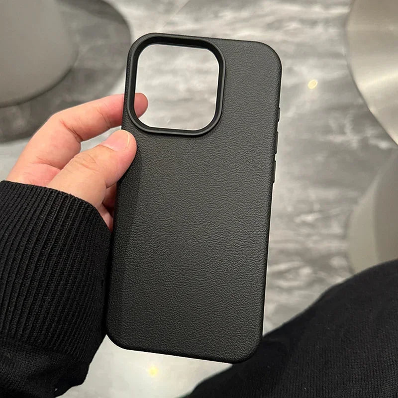 Luxury Matte Soft Leather Candy Phone Case