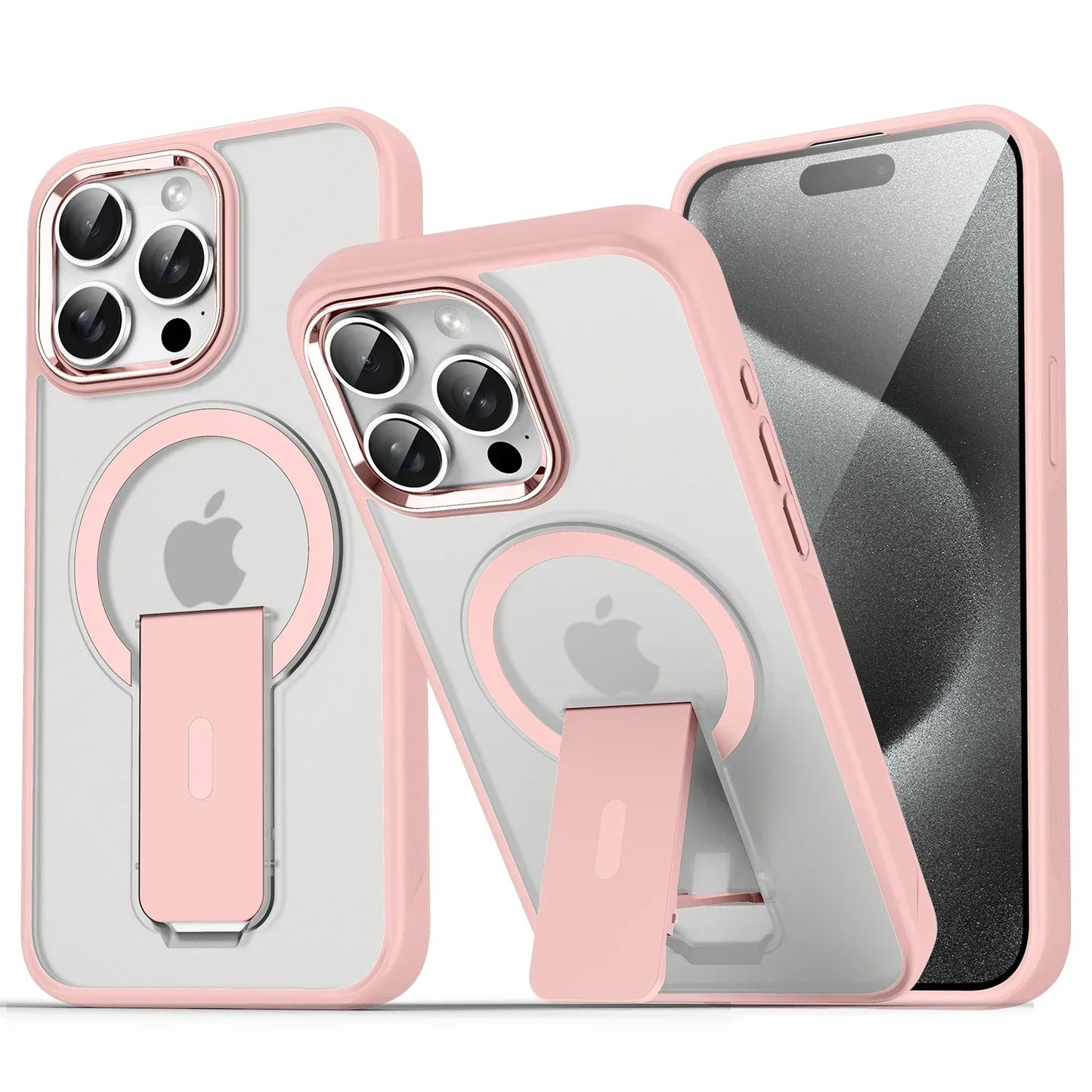 Invisible Stand Magnetic Case for iPhone