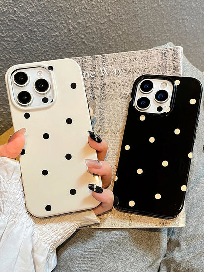 Stars Popular Style Ins Polka Dot Design Phone Case