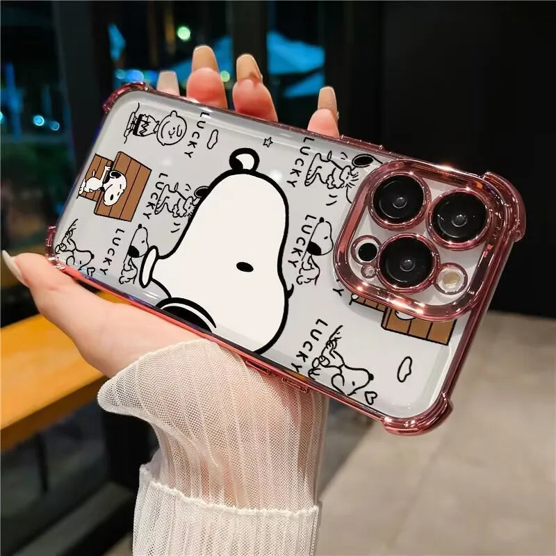 Cute Snoopy TPU Phone Case