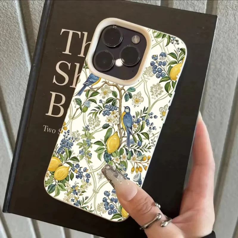 Lemon Trees Lichee Pattern Phone Case