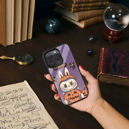 Cartoon Labubu Glossy Phone Case
