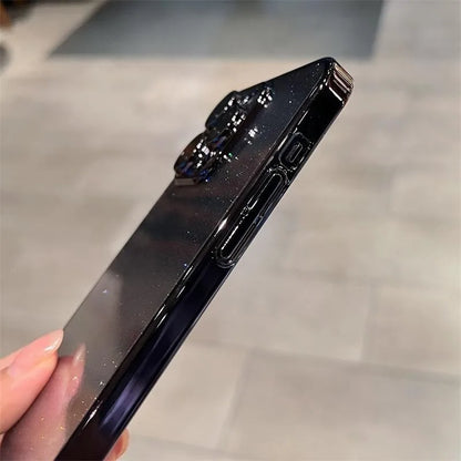 Luxury Plating Glitter Bling Transparent Phone Case