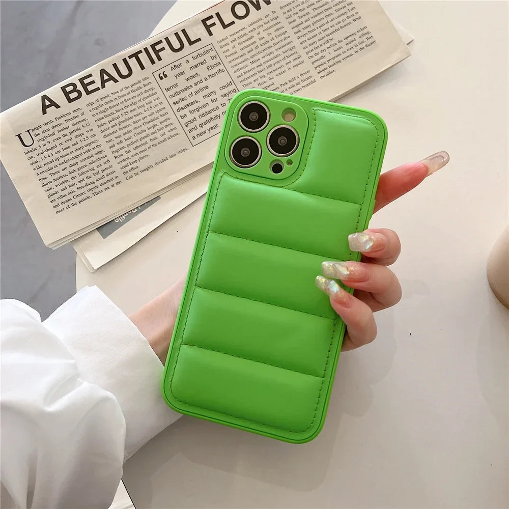 Puffer Down Jacket iPhone Case