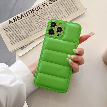 Puffer Down Jacket iPhone Case