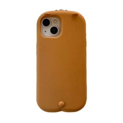 Cartoon Cute Funny 3D Bear Soft Silicone Phone Case