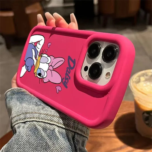 Mickey, Minnie & Donald Cartoon iPhone Case