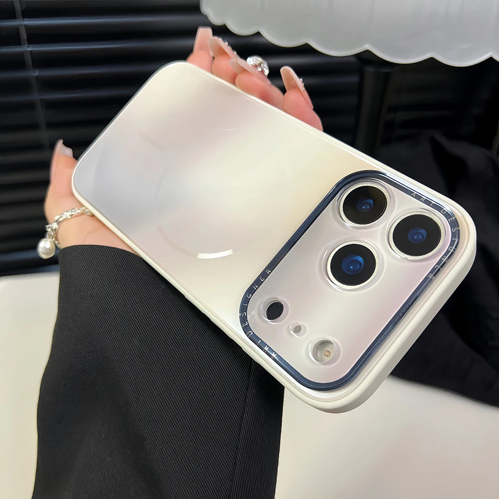 Phone Case Fashion Gradient Color Magnetic Charging