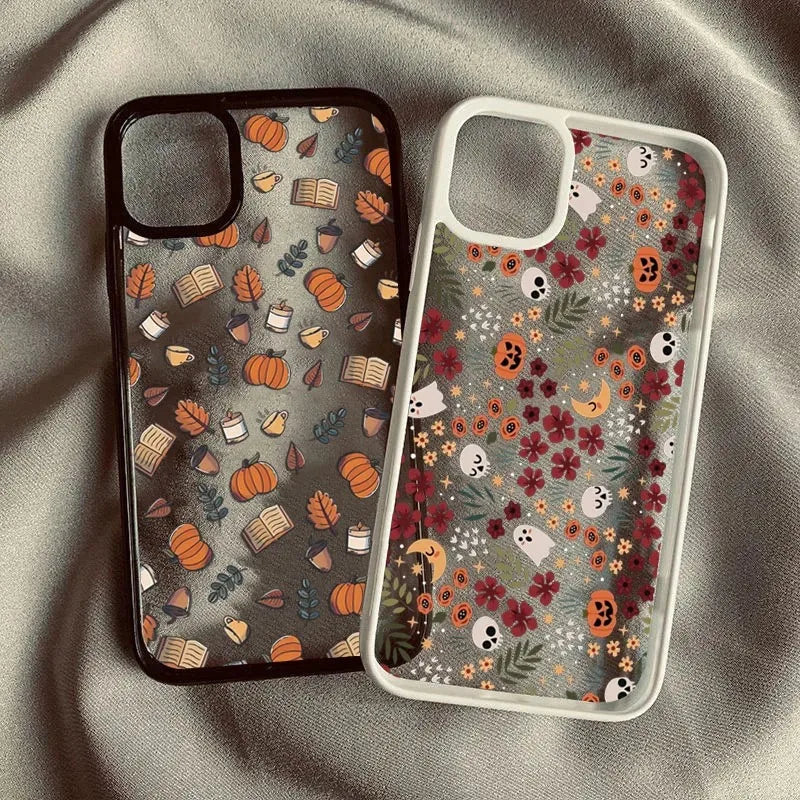 Halloween Cute Pumpkin Skull Phone Case