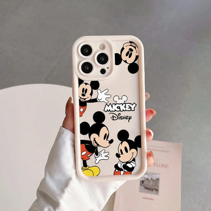 Mickey & Minnie Cartoon iPhone Case