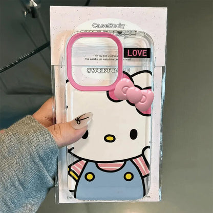 Hello Kitty Big Face Bow Strap Phone Case