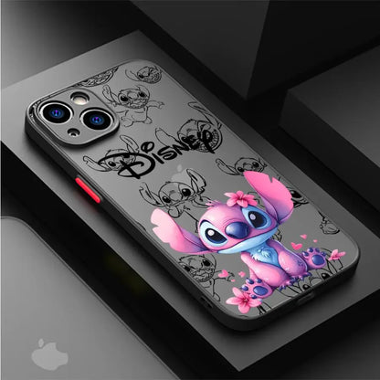 Disney Stitch Shockproof Phone Case for iPhone