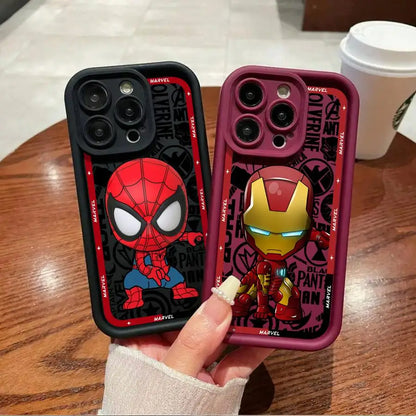 Marvel Groot & Deadpool iPhone Case