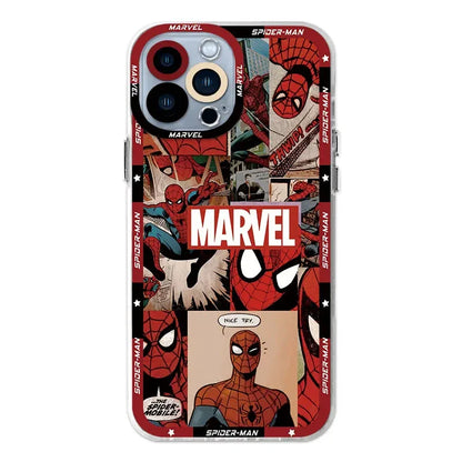 Spider-Man Clear Silicone Case