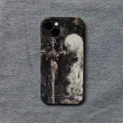 Medieval Witch Sword Artistic Phone Case