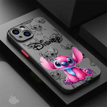 Disney Stitch Shockproof Phone Case for iPhone