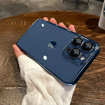 Luxury Plating Clear Phone Case