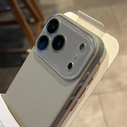 Luxury Leather Texture Silicone Phone Case New