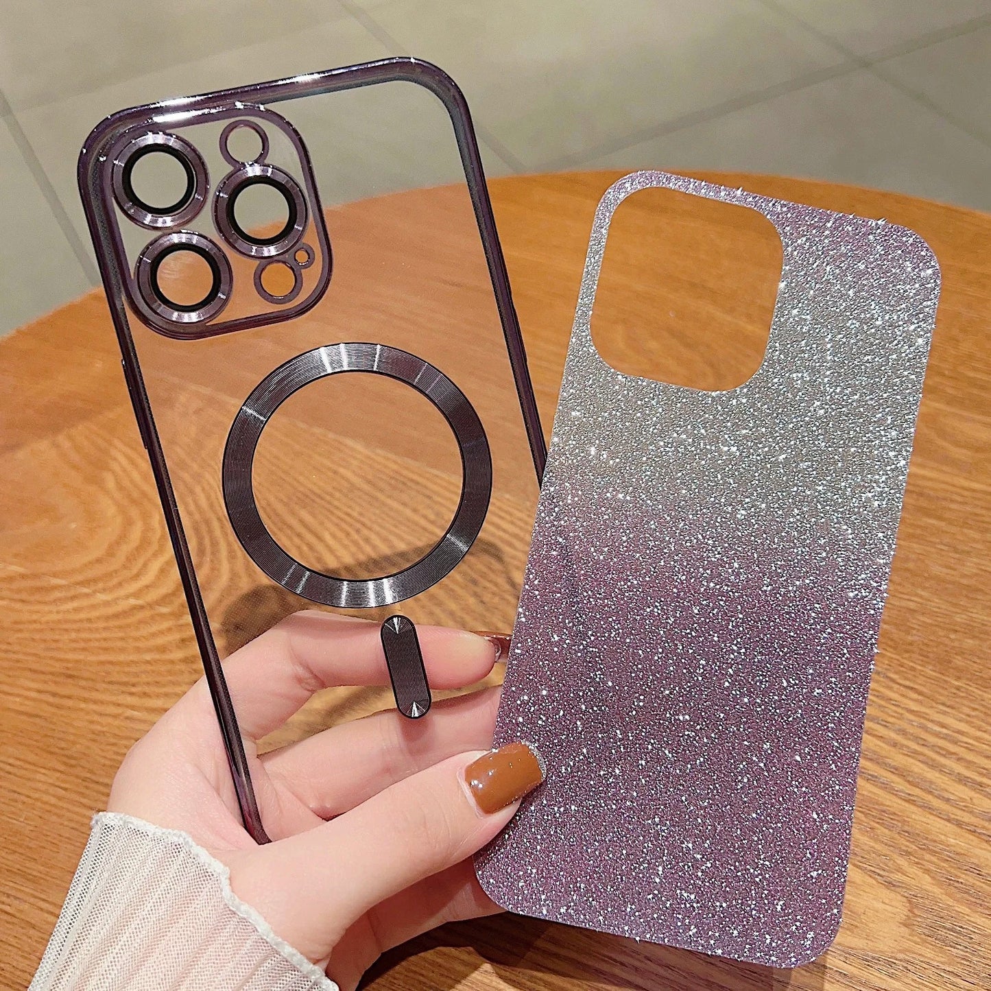 Crossbody Lanyard Magnetic Full Lens Protect Case for iPhone