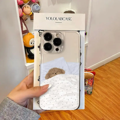 Angry Cat Clear Case for iPhone