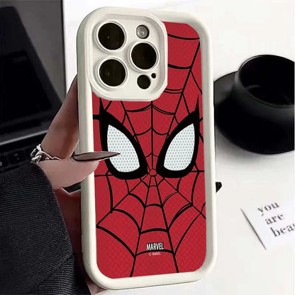 Phone Case Cool Spider-Man Eyes Silicone 3D Cute New Design