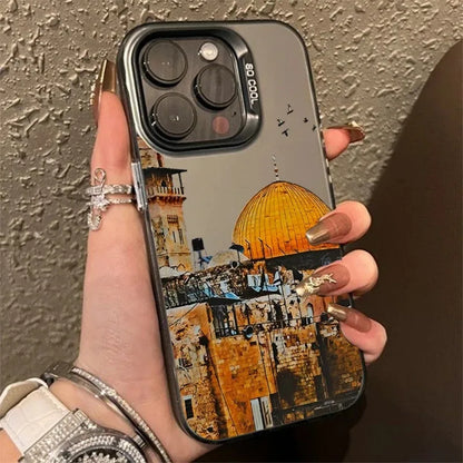 Building Silhouette Design Print Phone Case