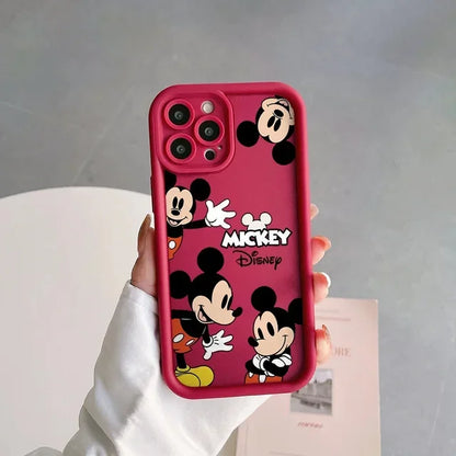 Mickey & Minnie Cartoon iPhone Case