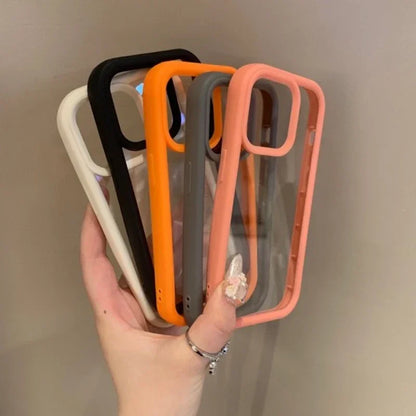 Luxury Transparent Candy Phone Case