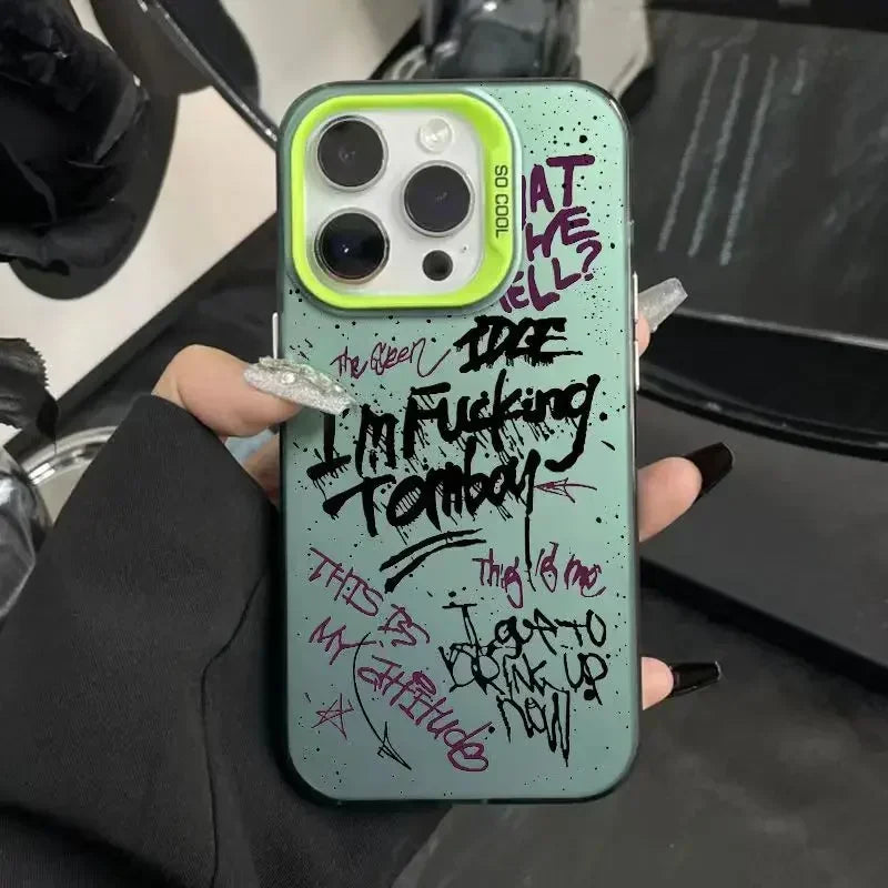 Graffiti Words Phone Case