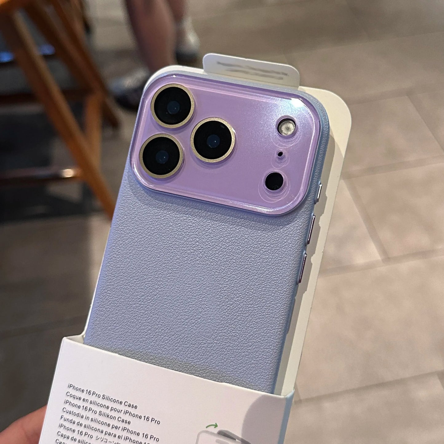 Luxury Leather Texture Silicone Phone Case New