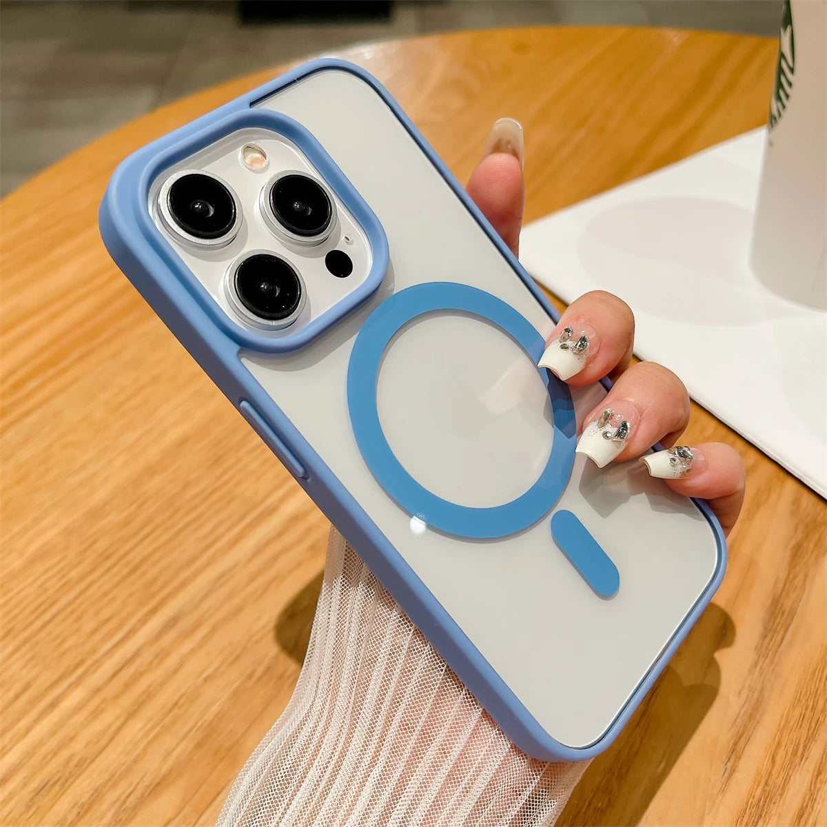 Luxury Shockproof Magsafe Wireless Charge Phone Case