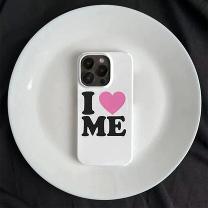 INS Simple Words I Love Myself Phone Case
