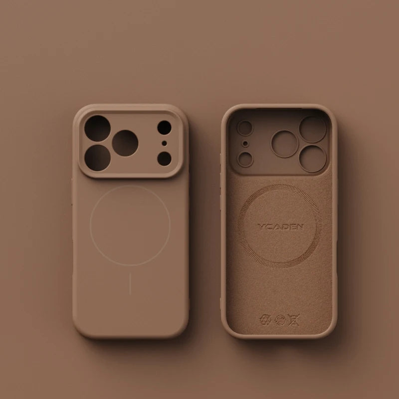 Original Liquid Silicone For Magsafe Soft Phone Case