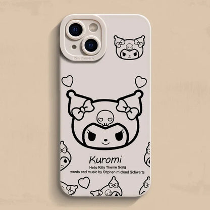 Kuromi Cartoon Phone Case for iPhone