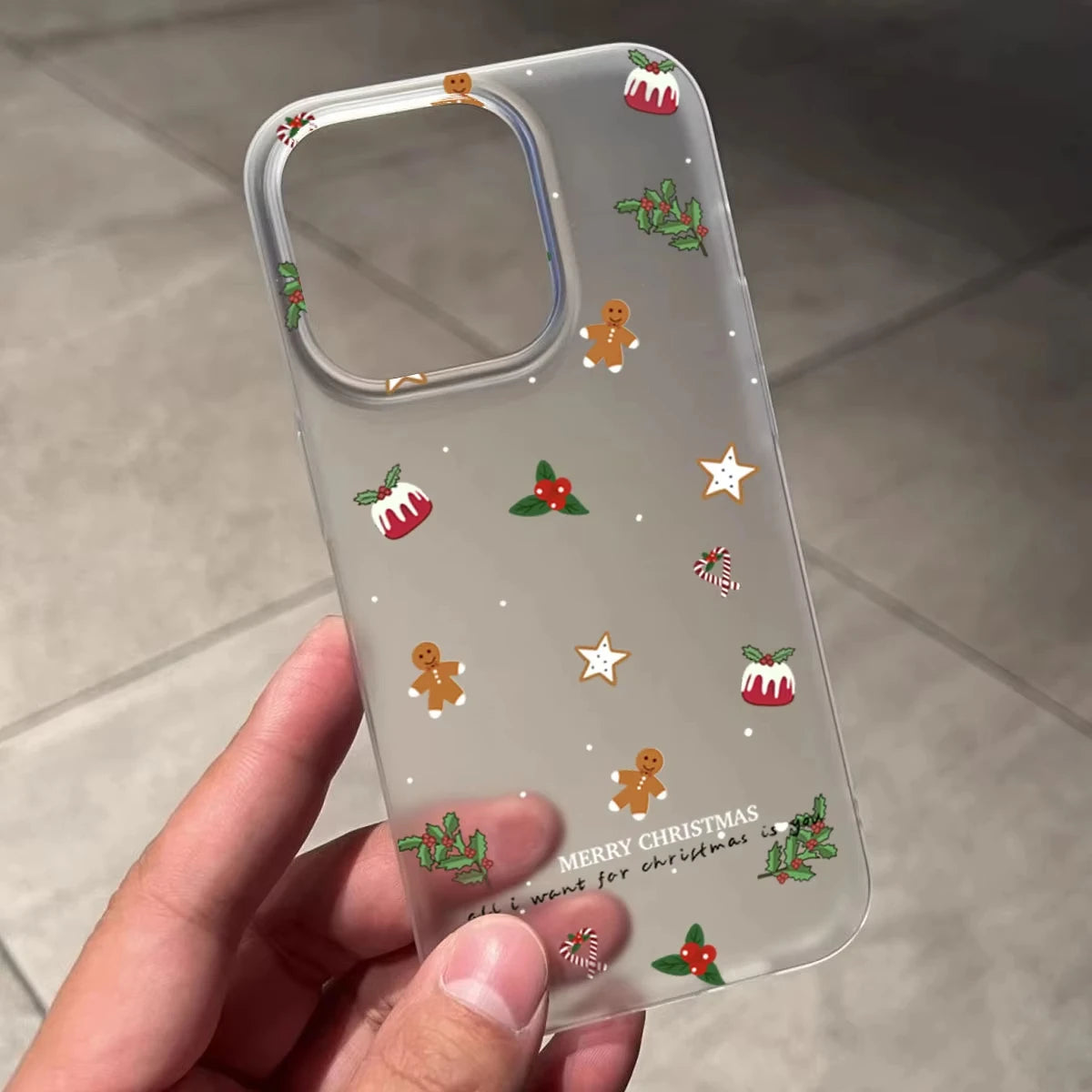 Snowflake Christmas Tree Phone Case