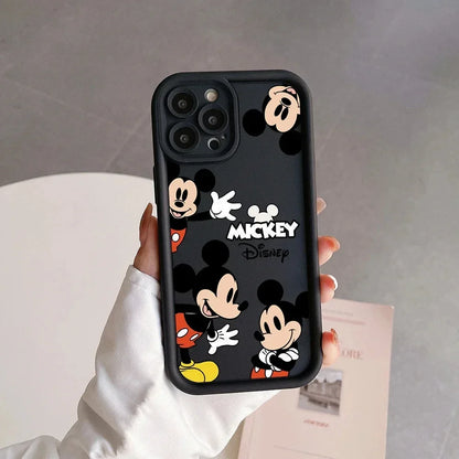 Mickey & Minnie Cartoon iPhone Case