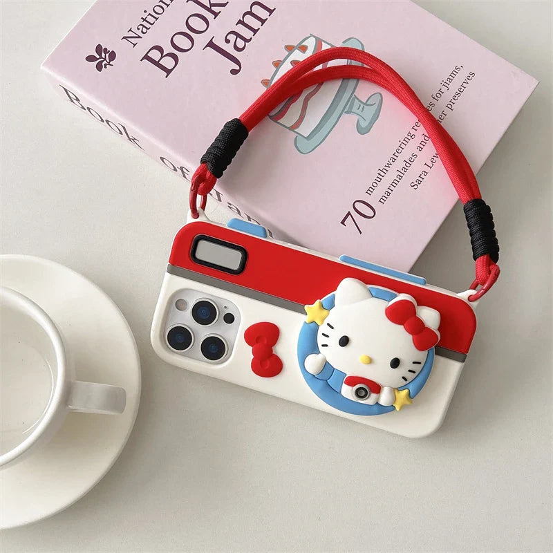 Hello Kitty Camera Phone Holder Case
