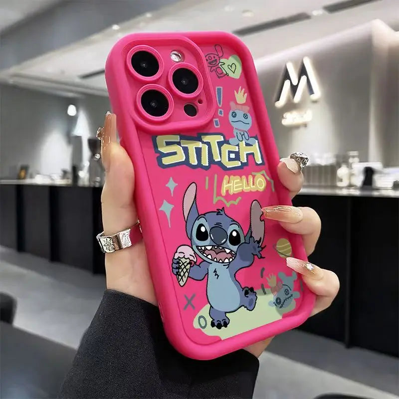 Ice-Cream Stitch Matte TPU Phone Case