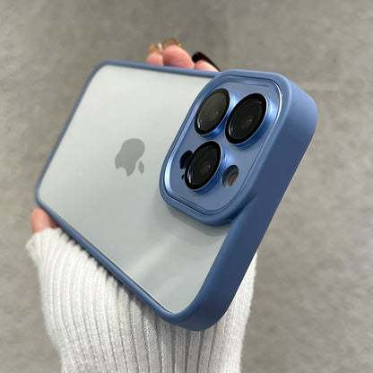 Luxury Metal Camera Protection Phone Case