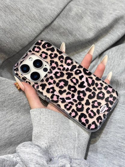 3D Luxury Leopard Magsafe Grip Tok Phone Case