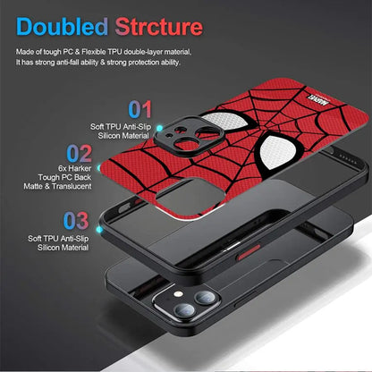Marvel Spiderman Logo Phone Case for iPhone