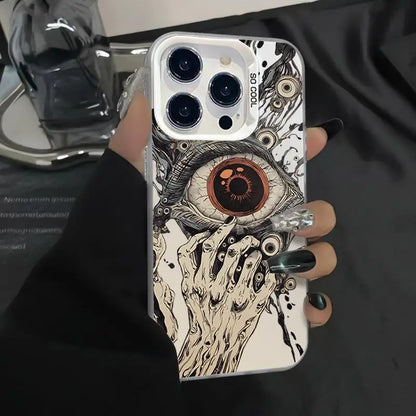 Scary Devil Eye Pattern Phone Case