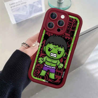 Marvel Groot & Deadpool iPhone Case